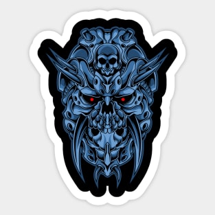 SKULL CYBER Sticker